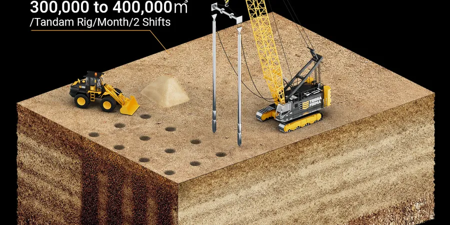 Vibrocompaction Design in Indianapolis: Densify Loose Soils for Reliable Construction